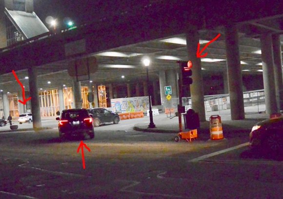 Poor Planning, Lack of Coordination Make A Mess of Traffic In Helix Repairs Cars freely ignore traffic lights during untended hours on the Roosevelt Island Bridge helix.